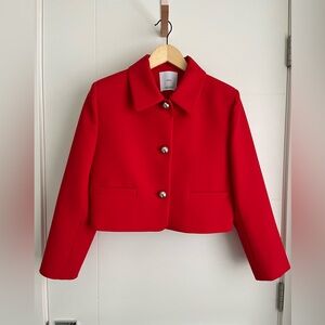 Mango Red Women's Lady Jacket Blazer😍😍😍